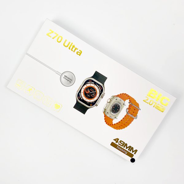 Z70 Ultra 2.01 Inch Full Touch Screen Smartwatch Series 8 Wireless Charging Smart Watch