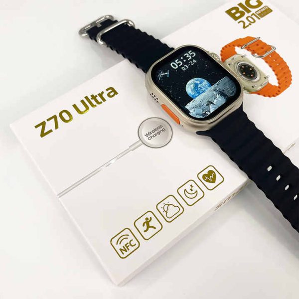 Z70 Ultra 2.01 Inch Full Touch Screen Smartwatch Series 8 Wireless Charging Smart Watch