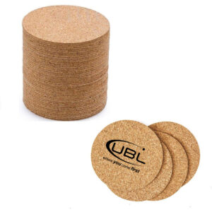 Cork Round Coaster Set
