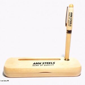 Bamboo Executive Pen with Holder