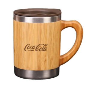 Bamboo Steel Coffee Mug