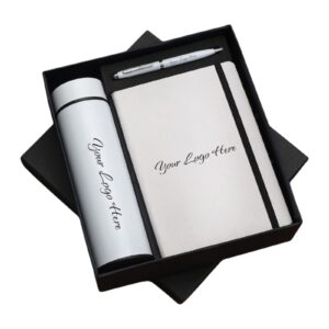Branded Corporate Gift Box with Bottle & Diary