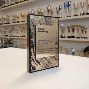 Brushed Gold Professional Box Frame