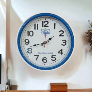 Classic Blue Office Wall Clock