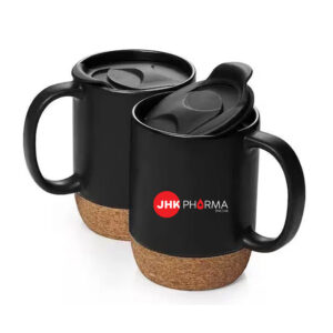 Cork Base Ceramic Mug Set