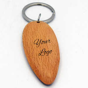 Custom Wooden Engraved Keychain