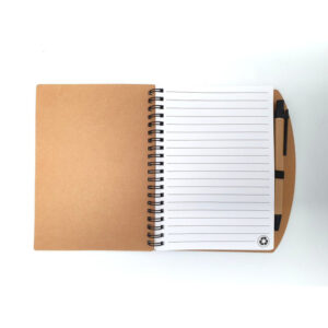 Eco Spiral Notebook with Elastic Band