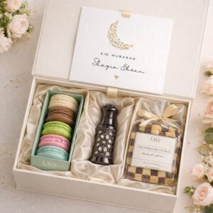 Eid Corporate Gift Box (Perfume, Tasbeeh & Diary)