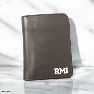 Executive Vertical Leather Wallet