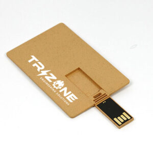 Bamboo Card Style USB Drive
