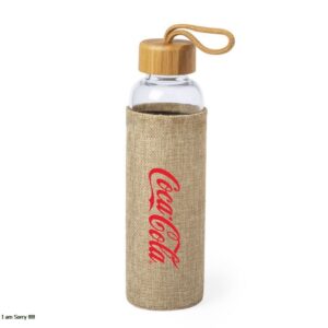 Jute Sleeve Eco Glass Bottle