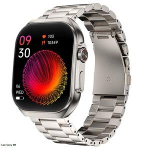 Luxury Metal Strap Smart Watch