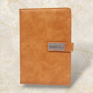 Luxury Tan Leather Diary