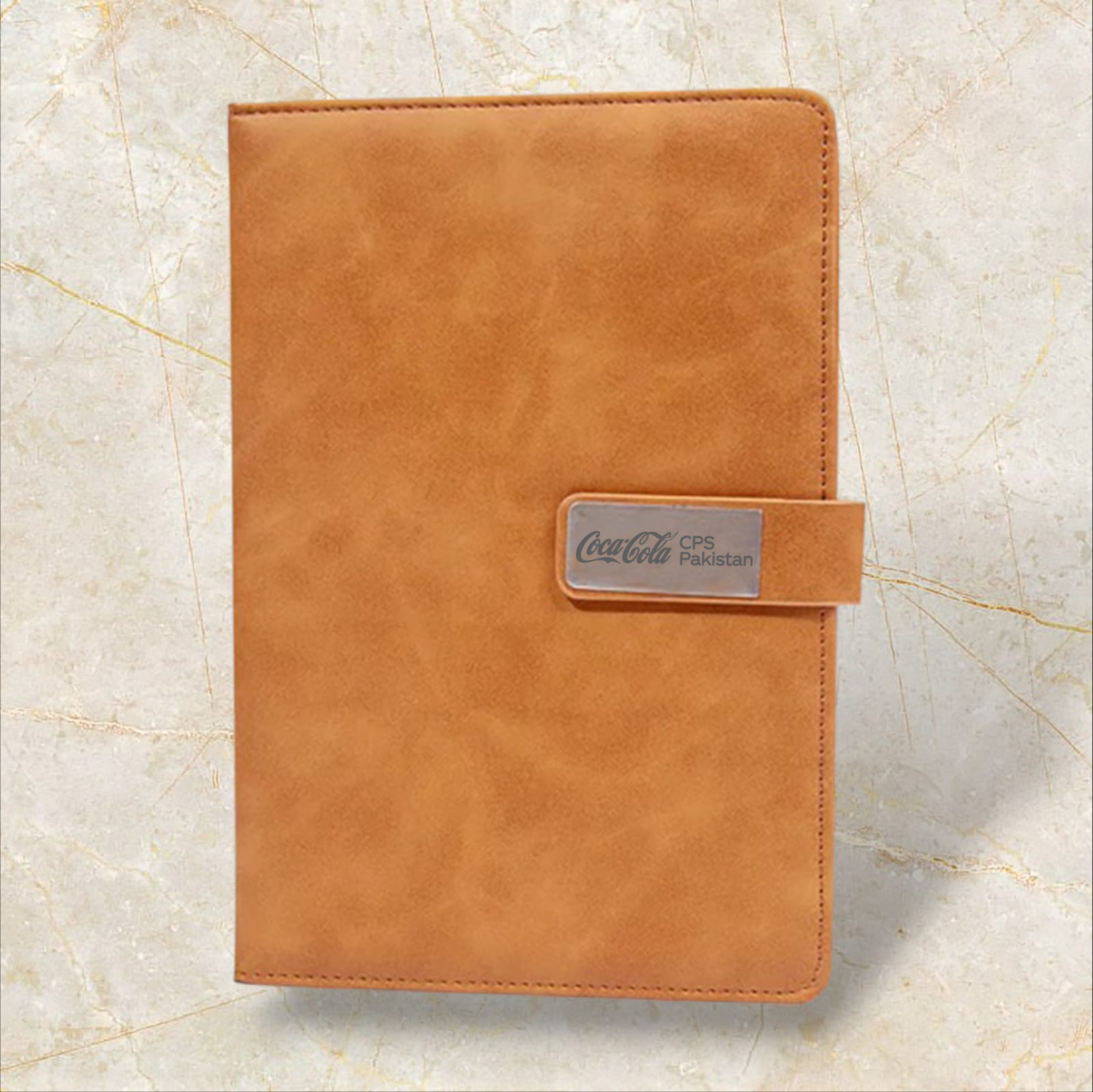 Luxury Tan Leather Diary