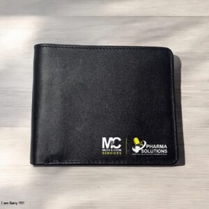 Matte Black Leather Wallet