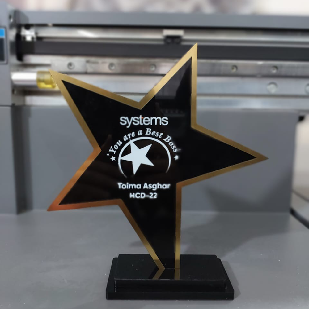Midnight Star Achievement Trophy