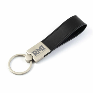 Minimalist Leather Strap Keychain