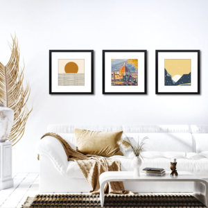 Minimalist Trio Wall Frame Set