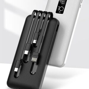 Multi-Cable Integrated Power Bank
