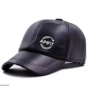 Premium Embroidered Leather Cap