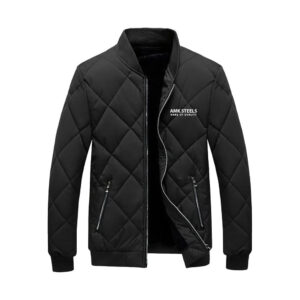 Quilted Winter Bomber Jacket