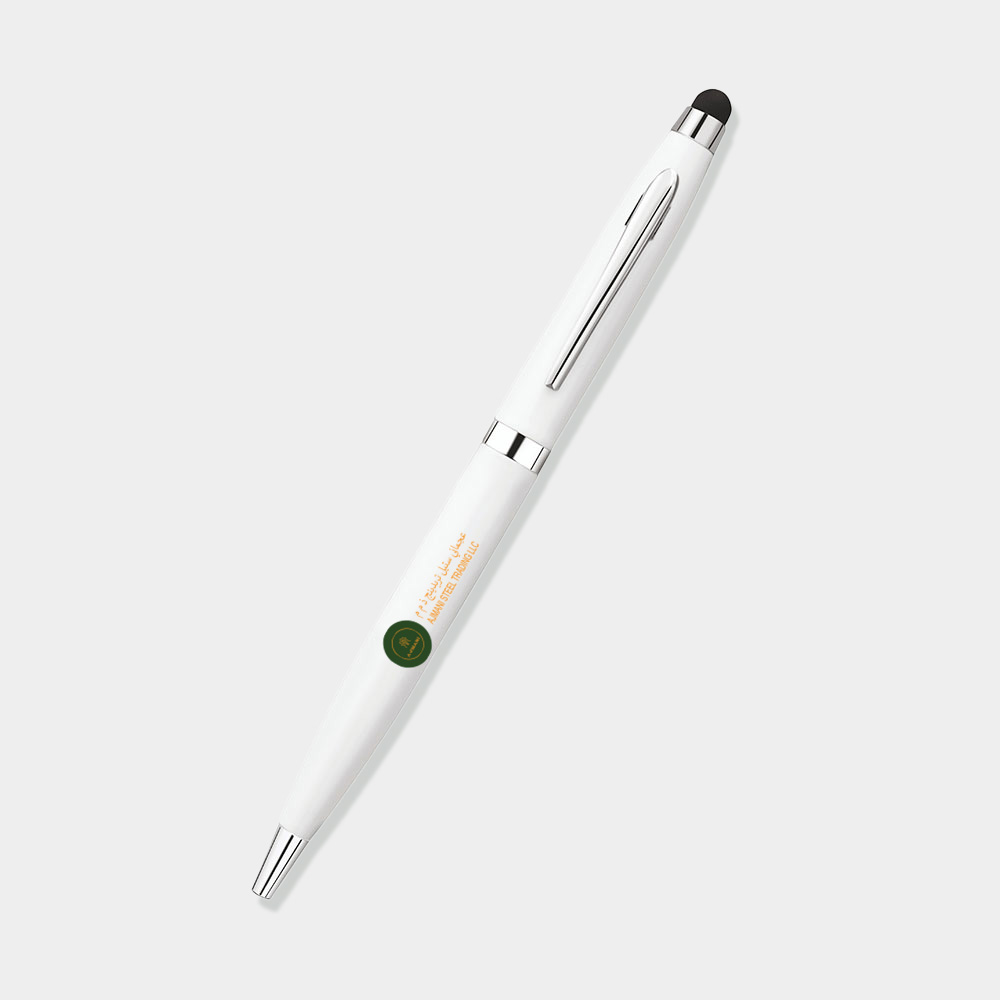 Slim White Stylus Pen