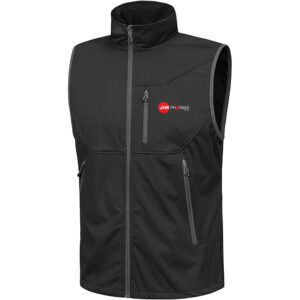 Softshell Zip-Up Vest Jacket