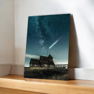 Starry Night Landscape