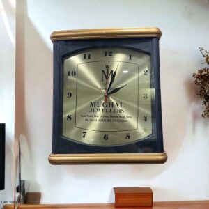 Vintage Square Executive Clock